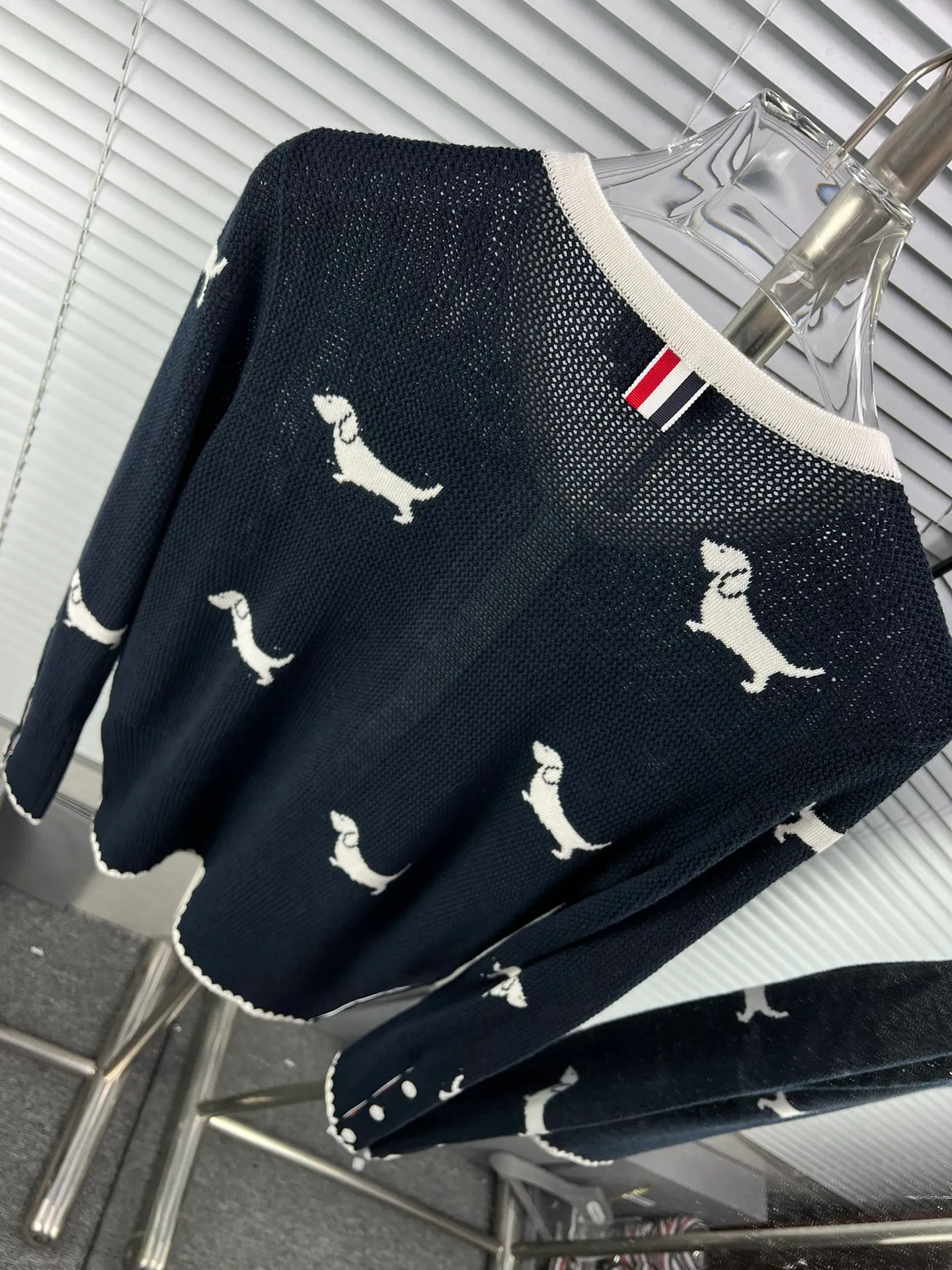 THOM BROWNE ， ， ， ／ ， ， ， ， ， Jue ~ Versatile ~ ， ， ， ， ， ~ ：Navy Blue White Gray Sizes：012